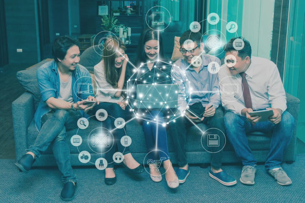 group business people